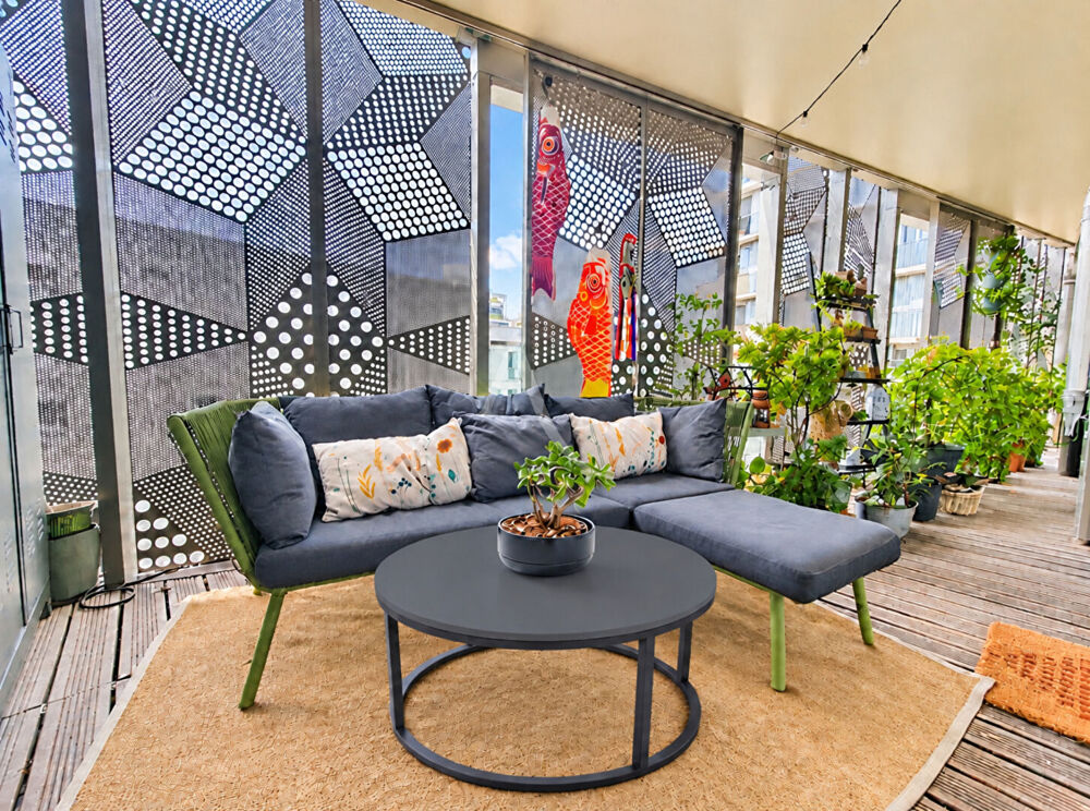 Vente Appartement superbe 4 pièces avec terrasse loggia Paris 13