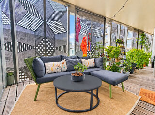 Vente Appartement superbe 4 pièces avec terrasse loggia Paris 13