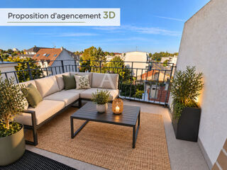  Appartement à vendre 2 pièces 45 m²