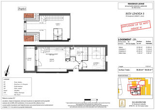  Appartement � vendre 3 pi�ces 56 m�