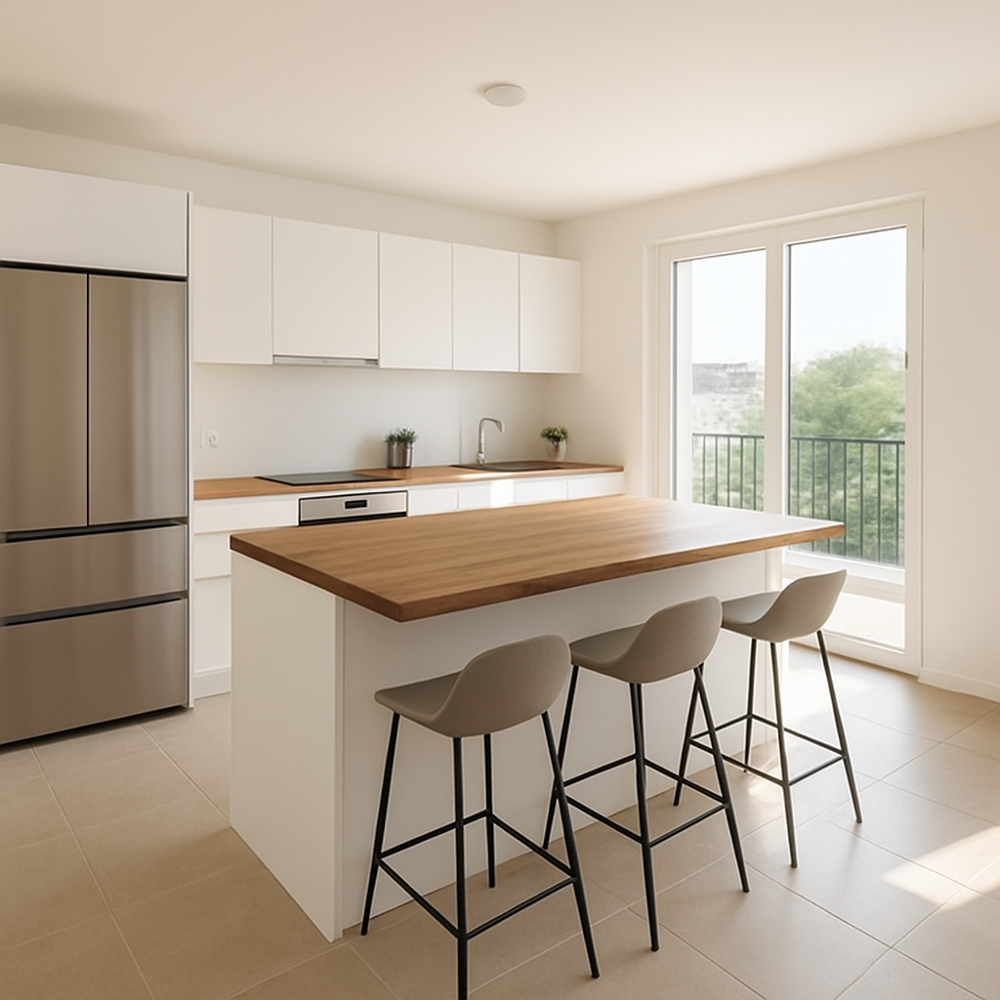 Appartement 3 pièces de 63 m2 (Neuilly-Plaisance)