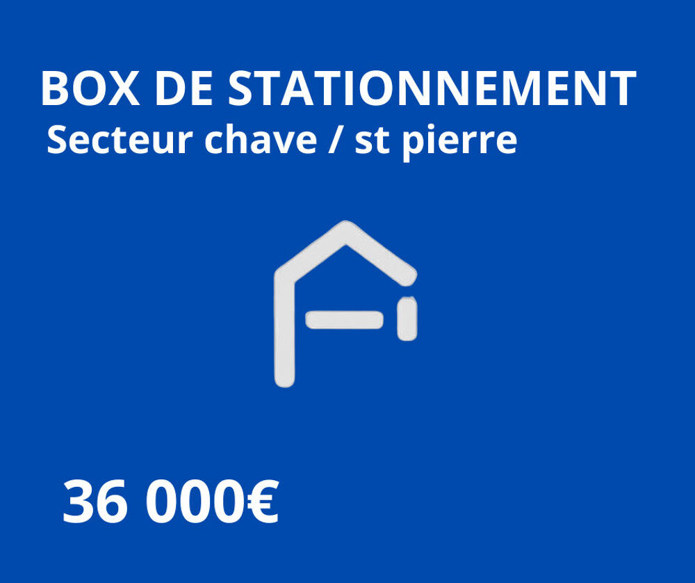 Vente Parking/Garage BOX  SECTEUR CHAVE /ST PIERRE Marseille 5