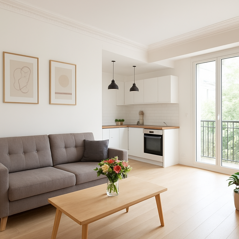Appartement 2 pièces de 48 m2 (Toulouse)