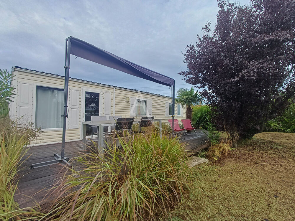 Vente Terrain Mobil home de 50 m2 sur un terrain de loisirs  situé à Saint-nazaire-sur-charente Saint nazaire sur charente