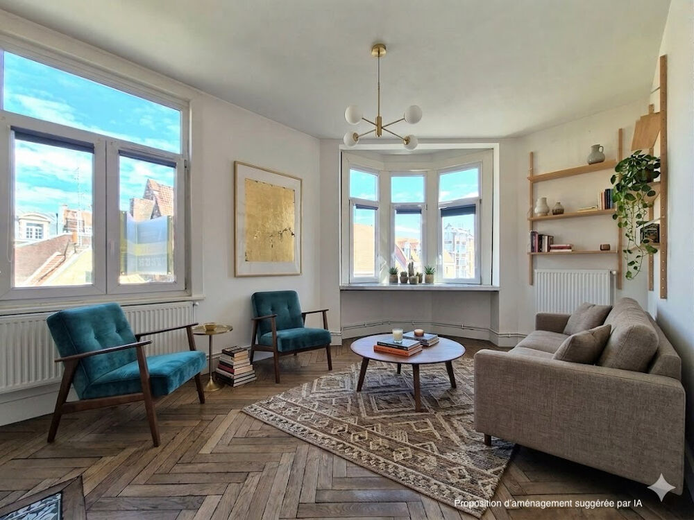 Vente Appartement LILLE REPUBLIQUE / MOLINEL : JOLI TYPE 2 LUMINEUX DE 40M² AVEC CHARME ET CACHET Lille