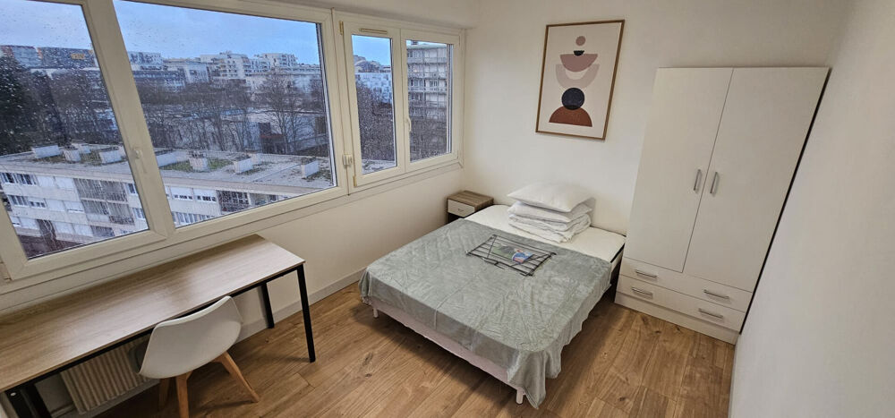 Location Appartement Chambre meublée dans grand appartement (76m²) en colocation, Quartier des Belles Portes - HEROUVILLE SAINT CLAIR Herouville saint clair