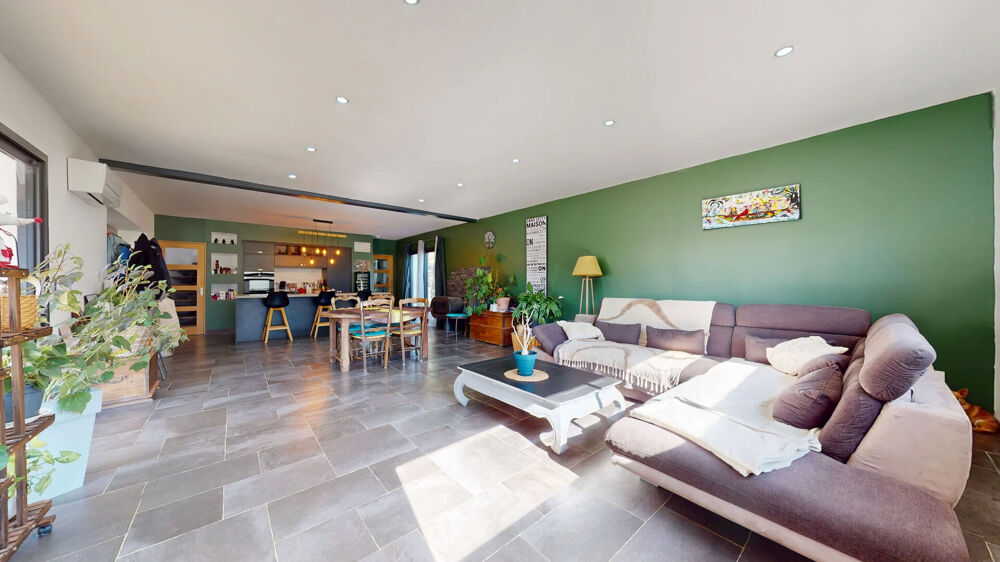 Villa contemporaine avec piscine & vue dégagée - Limoux secteur résidentiel très prisé