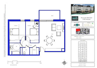  Appartement  vendre 3 pices 1 m