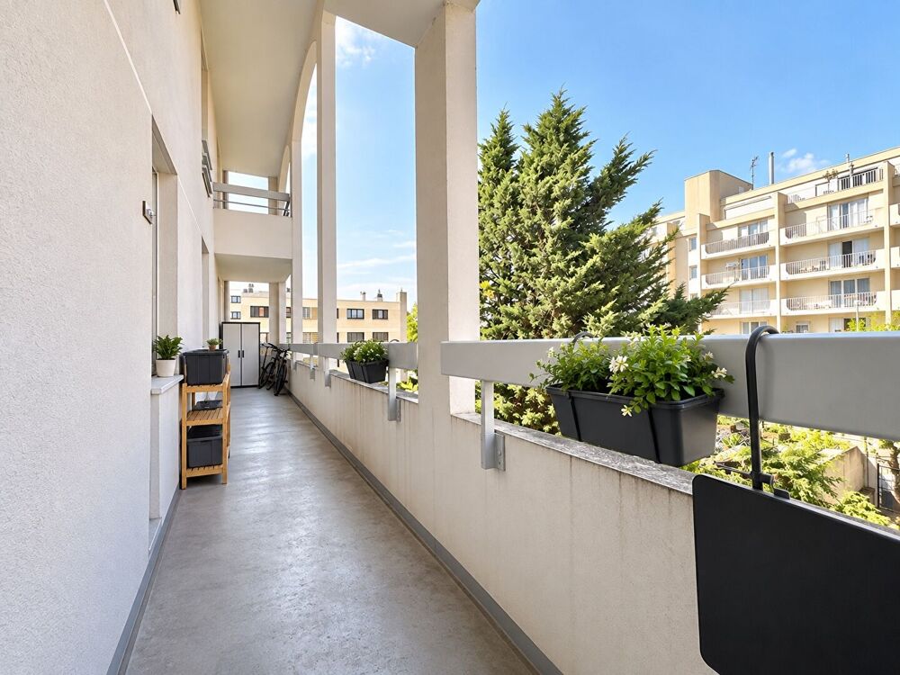 Alfortville centre-ville - 3 pièces de 63 m2 avec balcon filant et parking