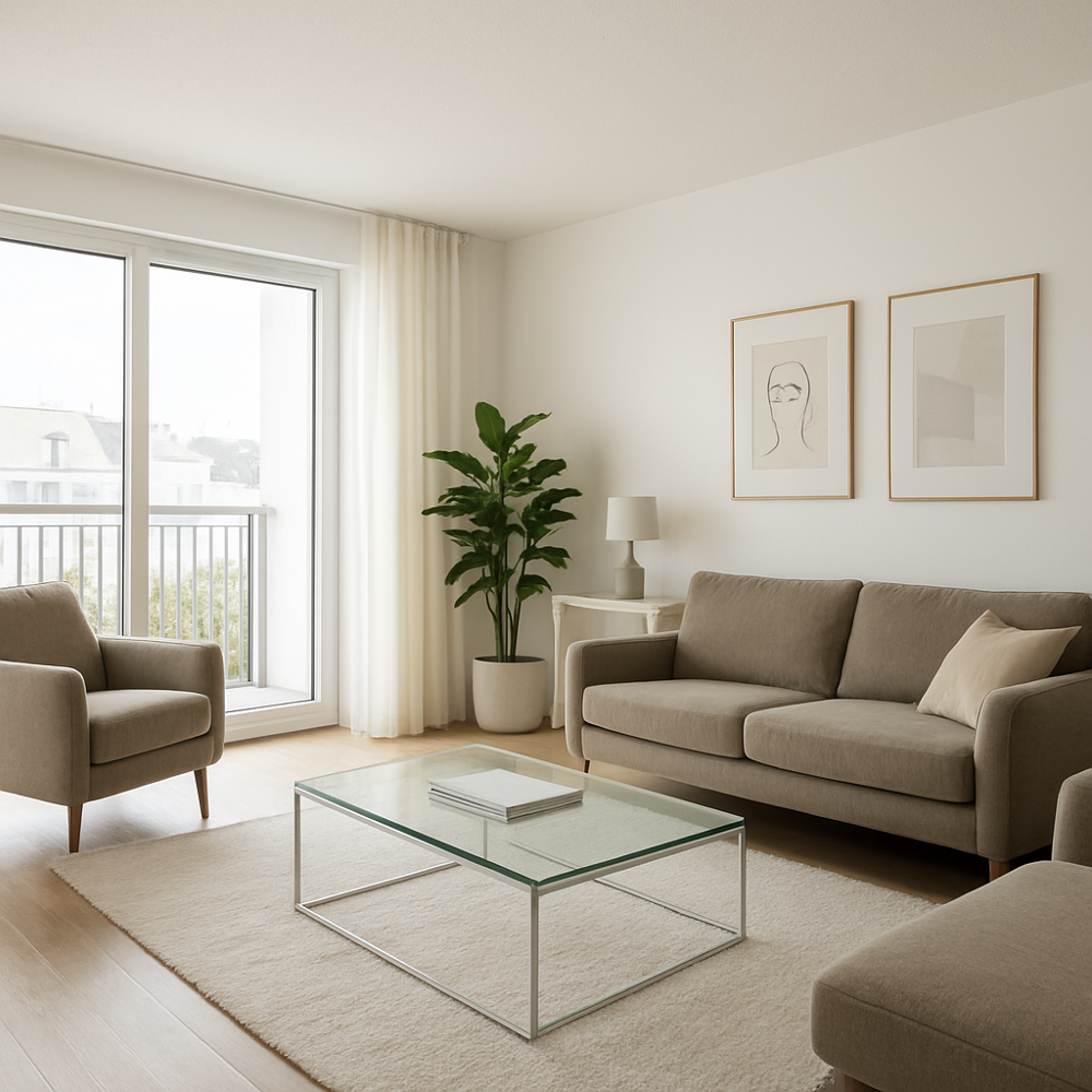Appartement 3 pièces de 71 m2 (Berck)
