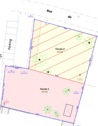 Terrain à vendre 636 m²