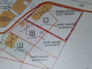  Terrain � vendre 1086 m�