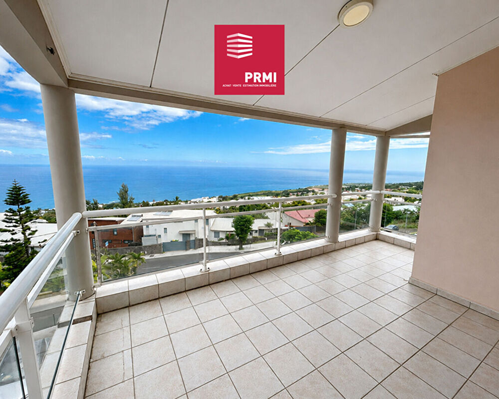 Appartement 2 pièces avec vue mer, Les Avirons, Dernier étage
