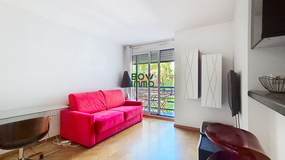 Location Appartement Studio avec balcon, cave et parking à louer meublé -75020 Paris Paris 20