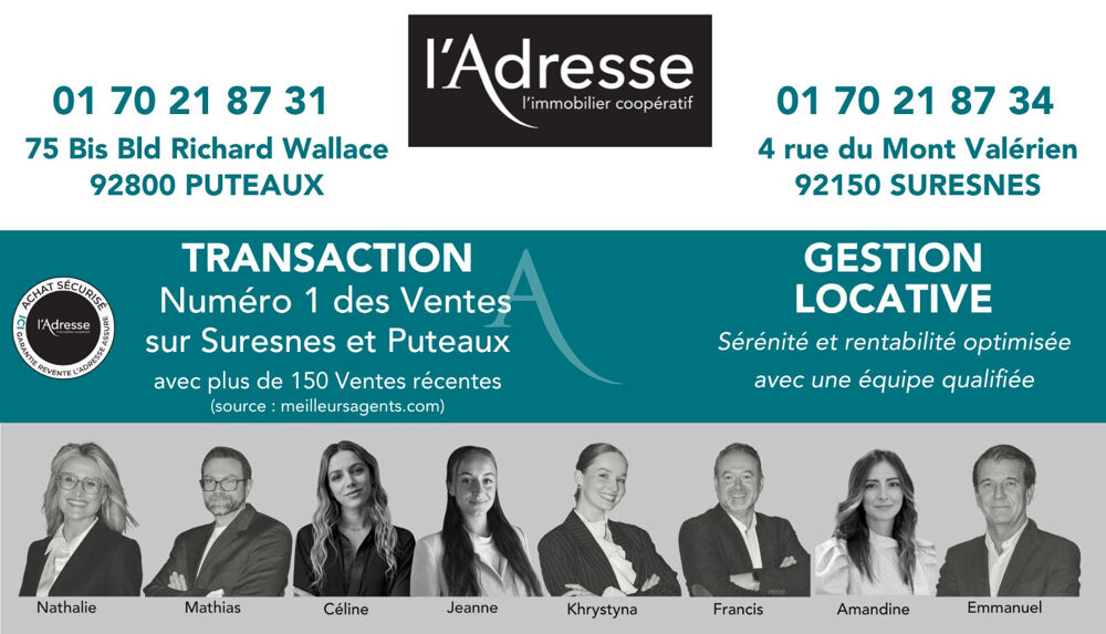 Vente Parking/Garage PUTEAUX/ DEFENSE Place de parking en sous-sol au -3 Puteaux
