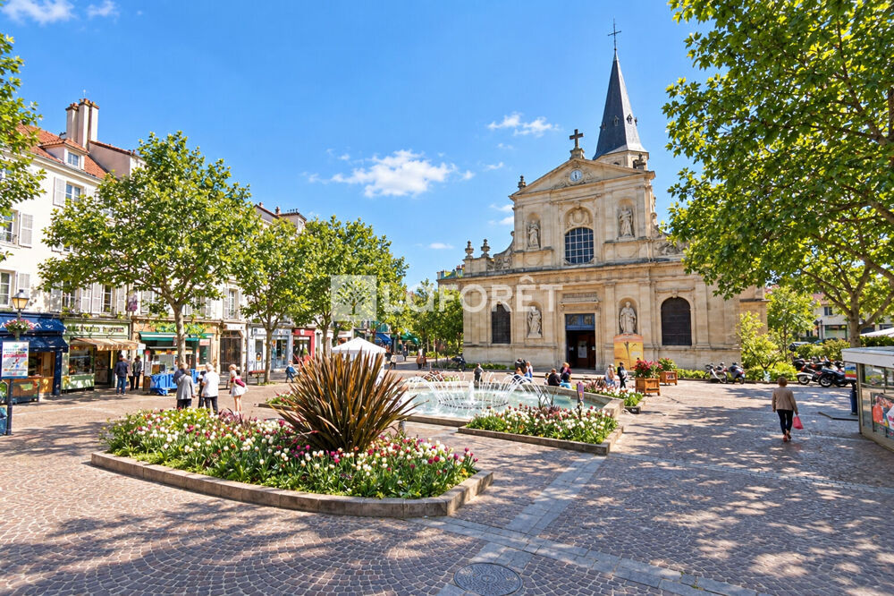   Mur de local commercial en centre-ville 