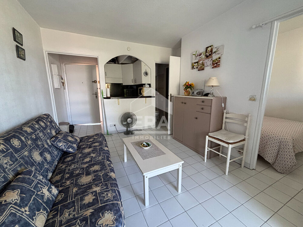 Vente Appartement 2 PIECES VUE MER CALME TERRASSE ET GARAGE Cagnes sur mer