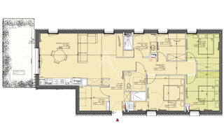  Appartement  vendre 5 pices 101 m