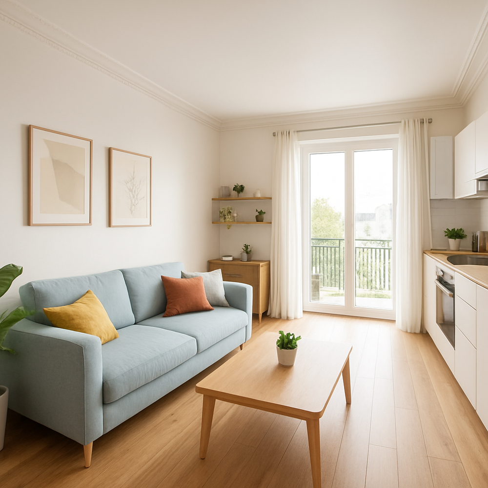 Appartement 2 pièces de 47 m2 (Vitré)