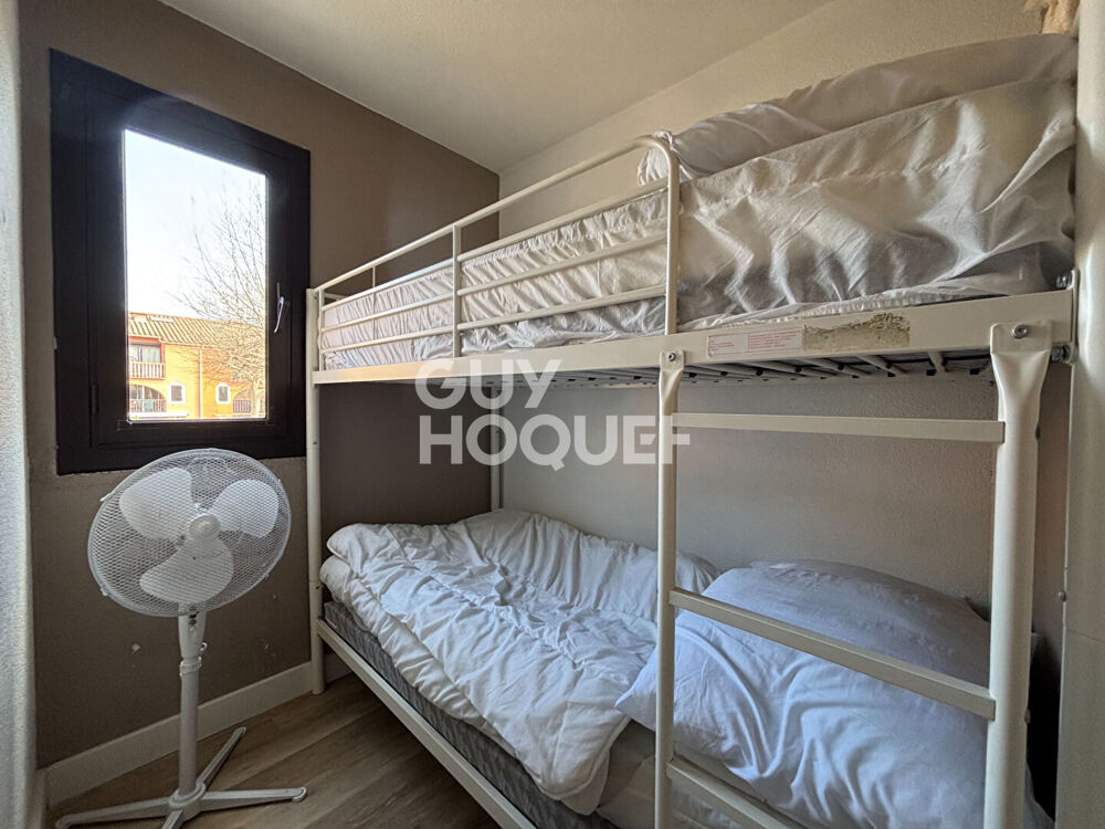 À louer - Appartement meublé Septembre à Juin - Canet en Roussillon - Studio Cabine