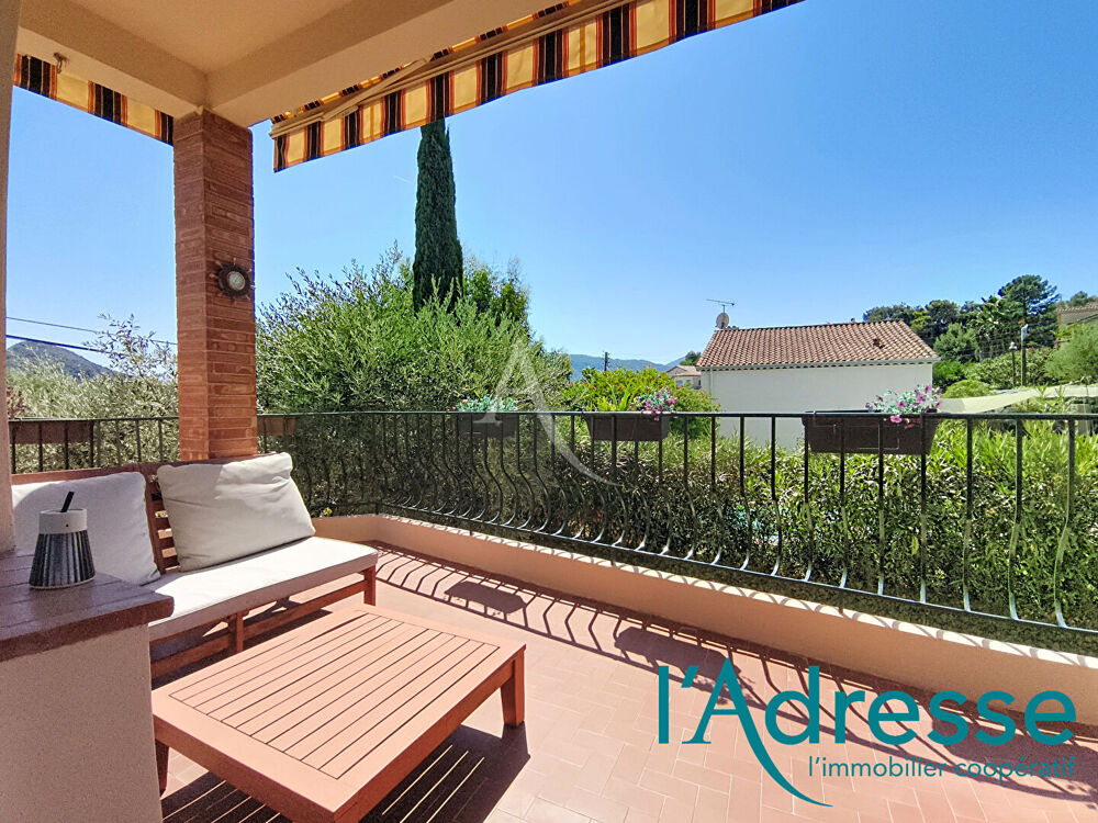 Vente Maison Quartier résidentiel Minelle, agréable villa 132 m², 2 appartements, parkings & grand garage 26m2! Mandelieu la napoule