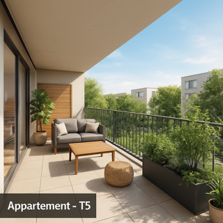  Appartement à vendre 5 pièces 97 m²