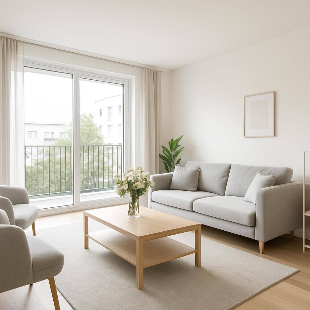 Appartement 4 pièces de 80 m2 (Nantes)