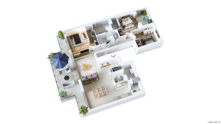  Appartement à vendre 4 pièces 107 m²