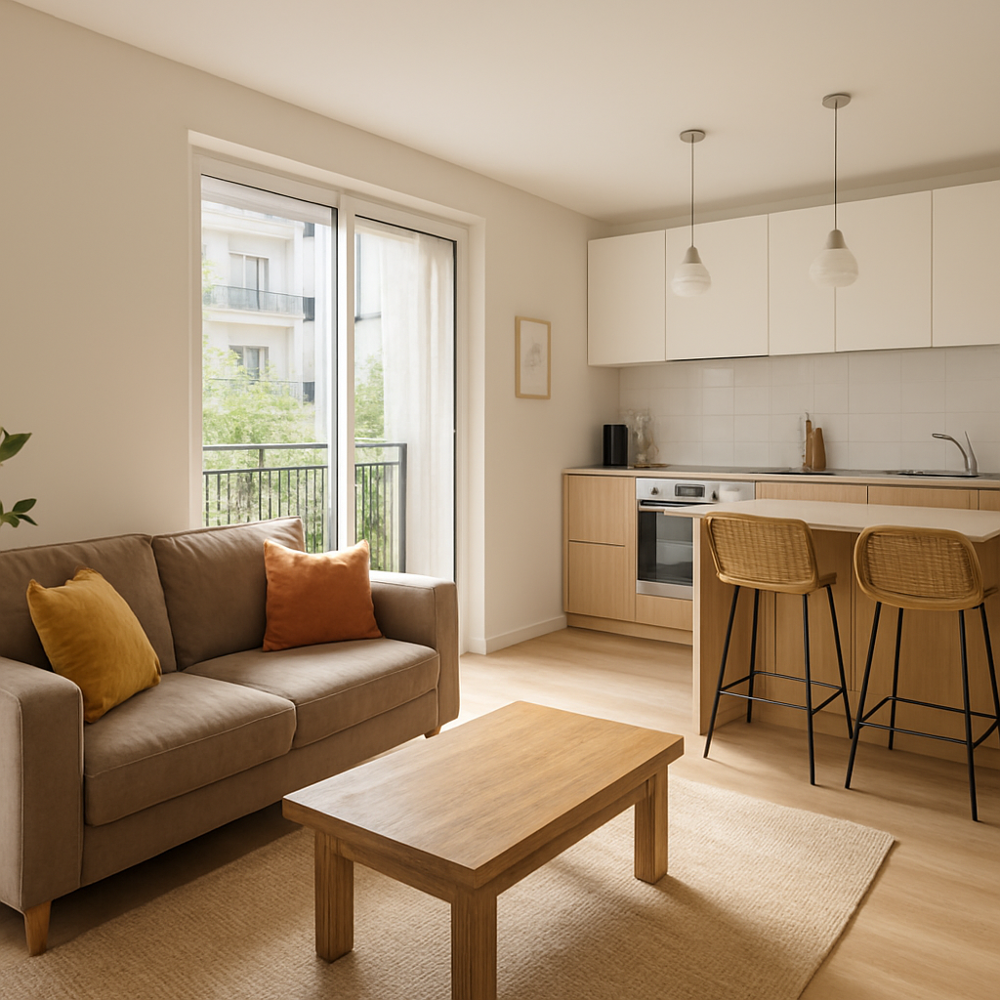 Appartement 2 pièces de 44 m2 (Bois-Colombes)