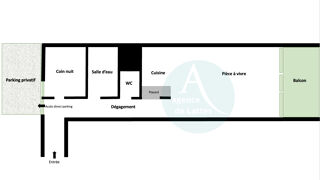  Appartement � vendre 2 pi�ces 