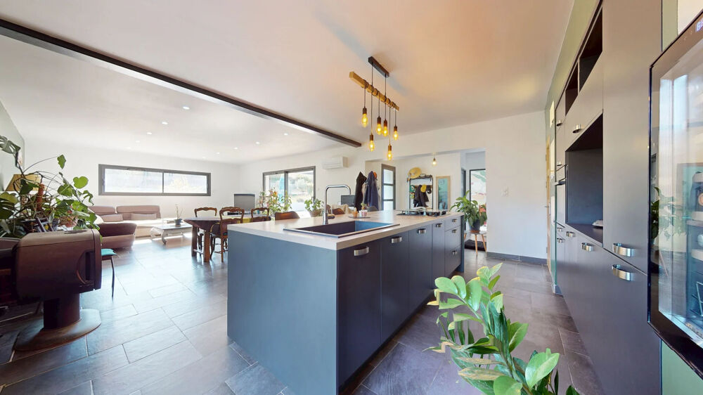 Villa contemporaine avec piscine & vue dégagée - Limoux secteur résidentiel très prisé