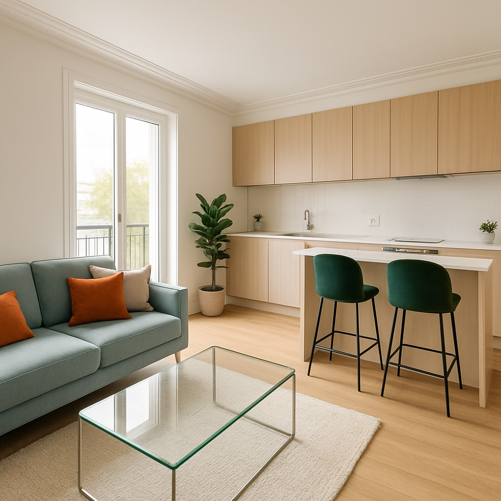 Appartement 2 pièces de 40 m2 (Wasquehal)