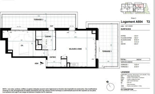  Appartement à vendre 2 pièces 54 m²