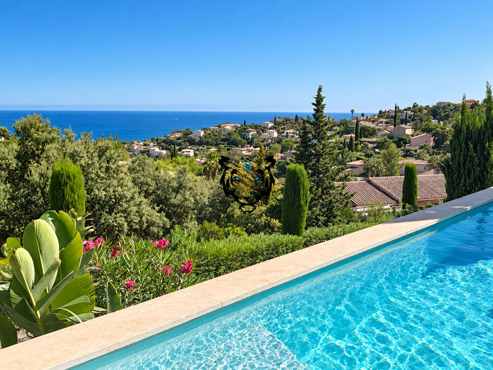 Les Issambres - Piscine Vue mer - 3 chambres - Garage