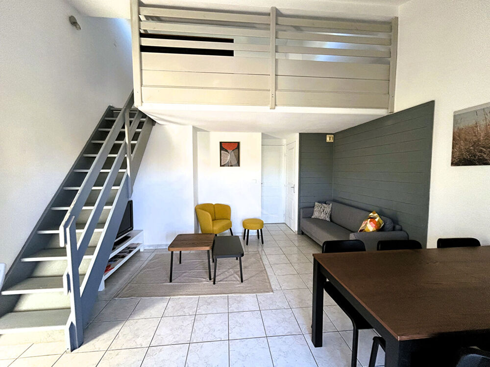 Vente Maison Maison 3 pièces, jardin, patio commun  + place de parking et piscine collective vendue entièrement meublée! Le barcares