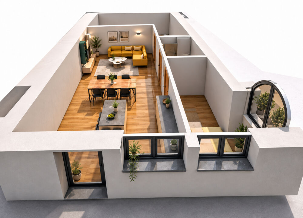 Cave a transformer en appartement ou commerce à Roanne 91 m2