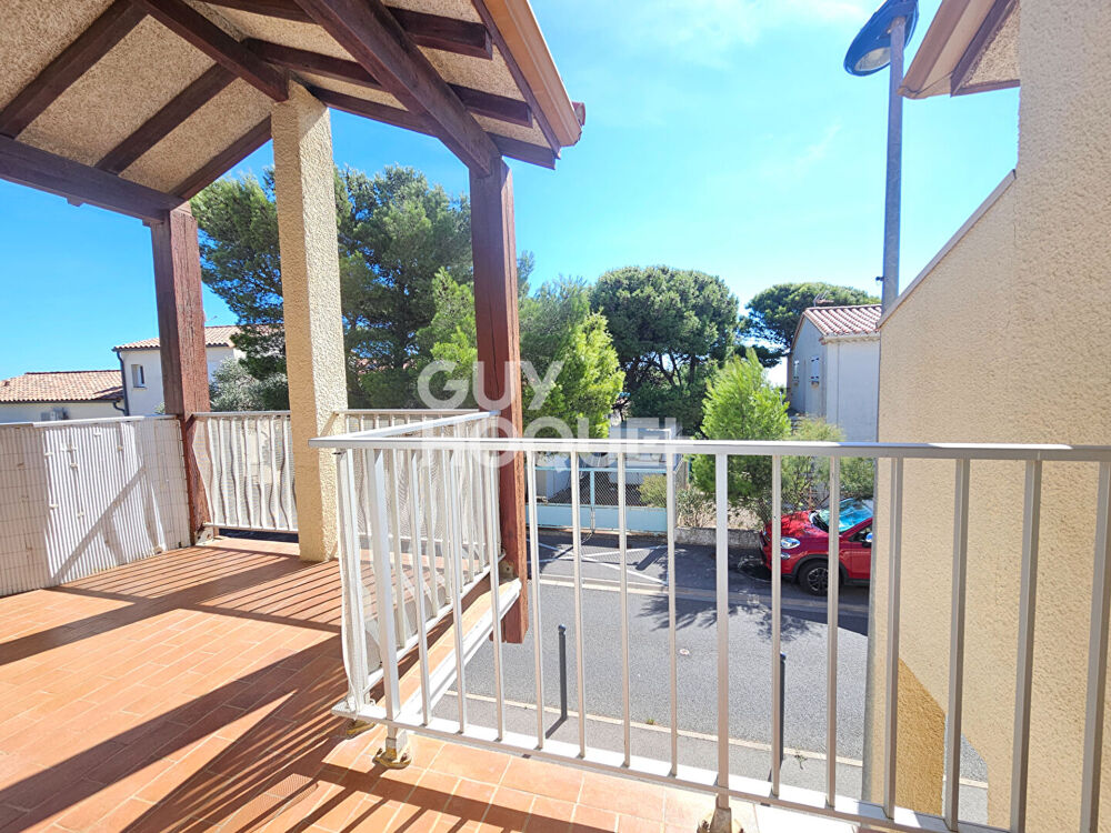 Saint-Pierre-la-Mer - T2 mezzanine avec terrasse et jardin-parking