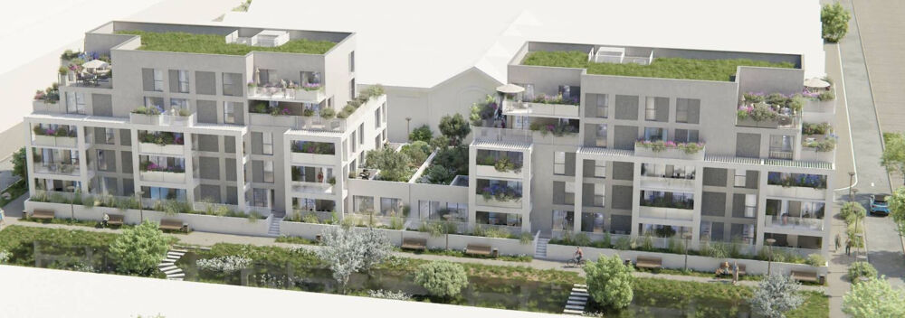 Appartement T2 avec terrasse et loggia en plein coeur de la ville