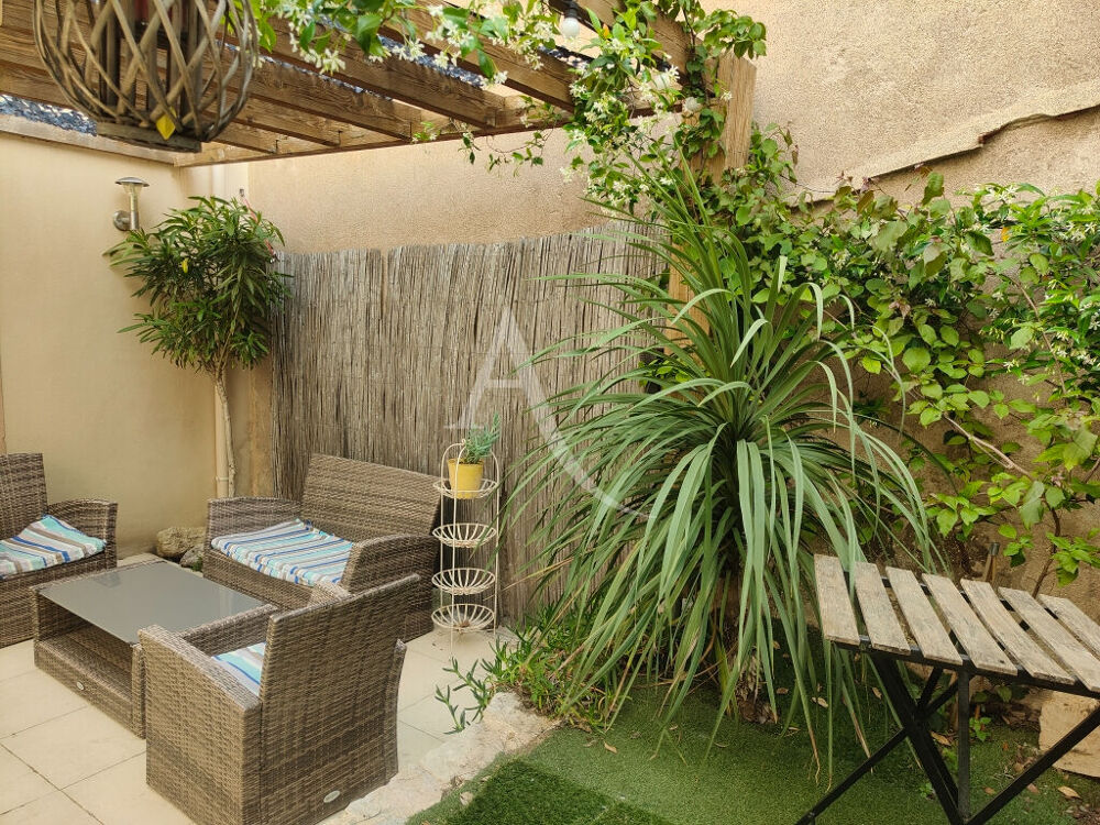 Loupian, appartement T2 meublé avec terrasse, loyer tout compris