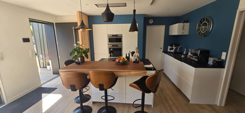 Vente Maison Fouesnant, très jolie maison de plain pied, de 2021, 4 chambres, à 1.7 km des plages ! Fouesnant