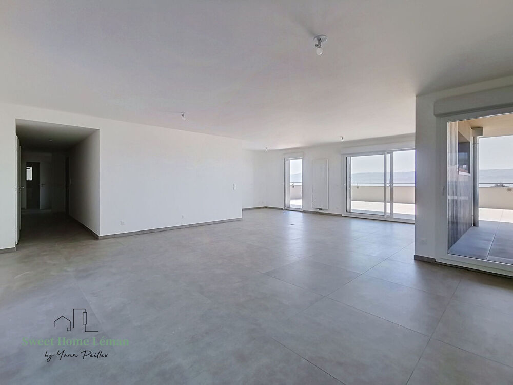 THONON LES BAINS - T4 en attique vue Lac - 110m² + terrasse