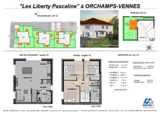  Appartement � vendre 5 pi�ces 91 m�