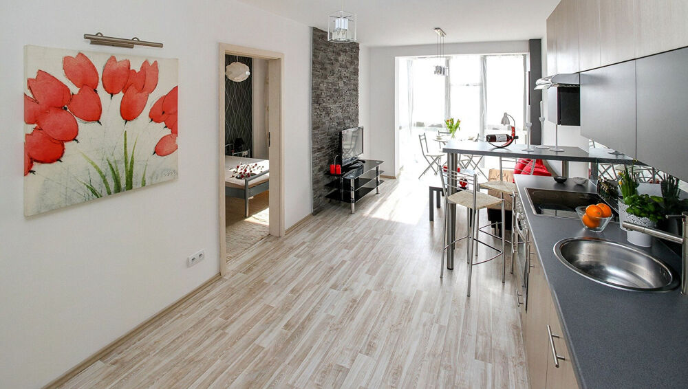 MONTAUDRAN 2PIÈCES EN étage , TERRASSE 6M² MÉTRO À PIED