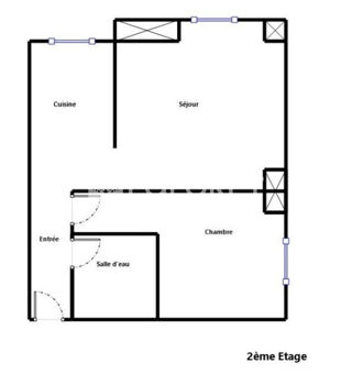  Appartement à vendre 2 pièces 36 m²