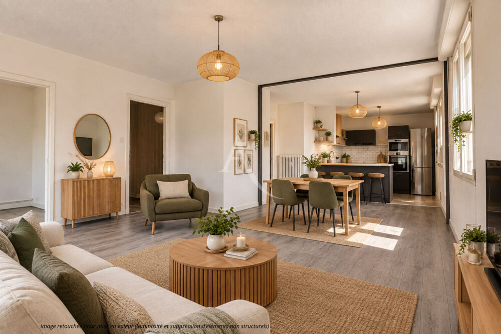 Appartement Clermont Ferrand - Appartement lumineux avec deux balcons plein sud, à deux pas du centre-ville - 88.23 m2