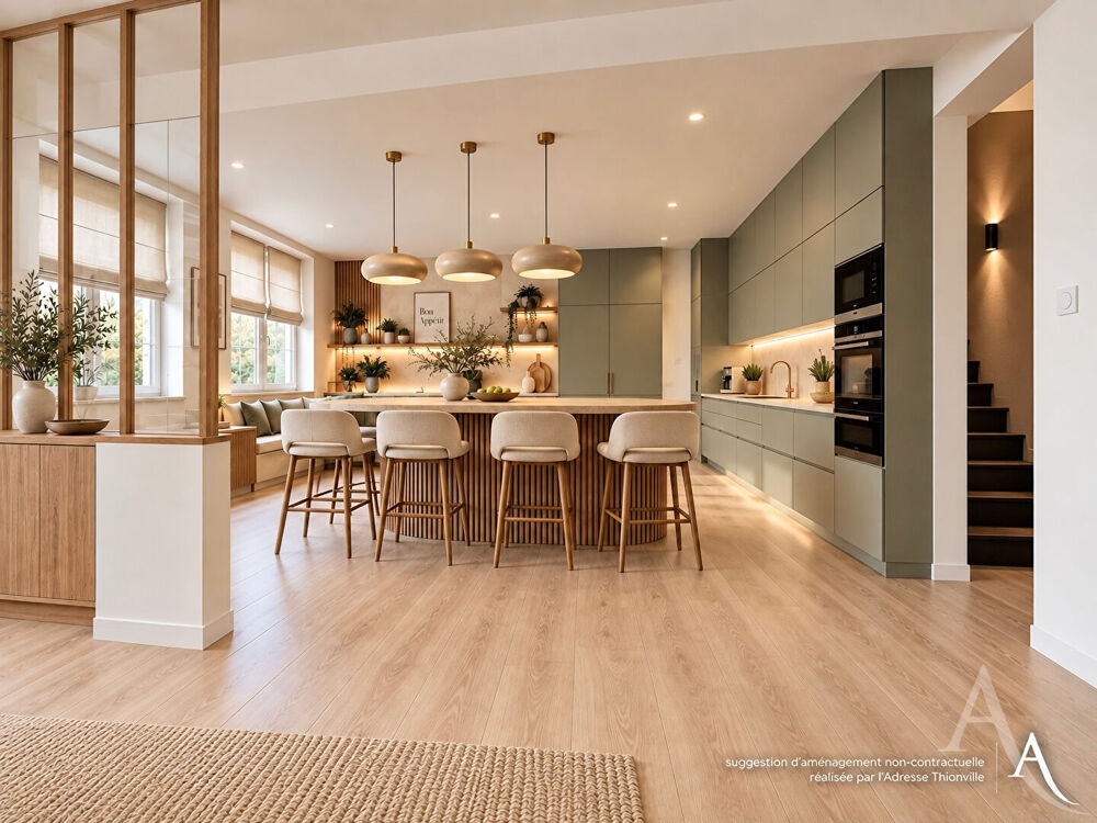 Vente Maison Maison individuelle entièrement rénovée, climatisée - 6 pièces (148 m2) Hayange
