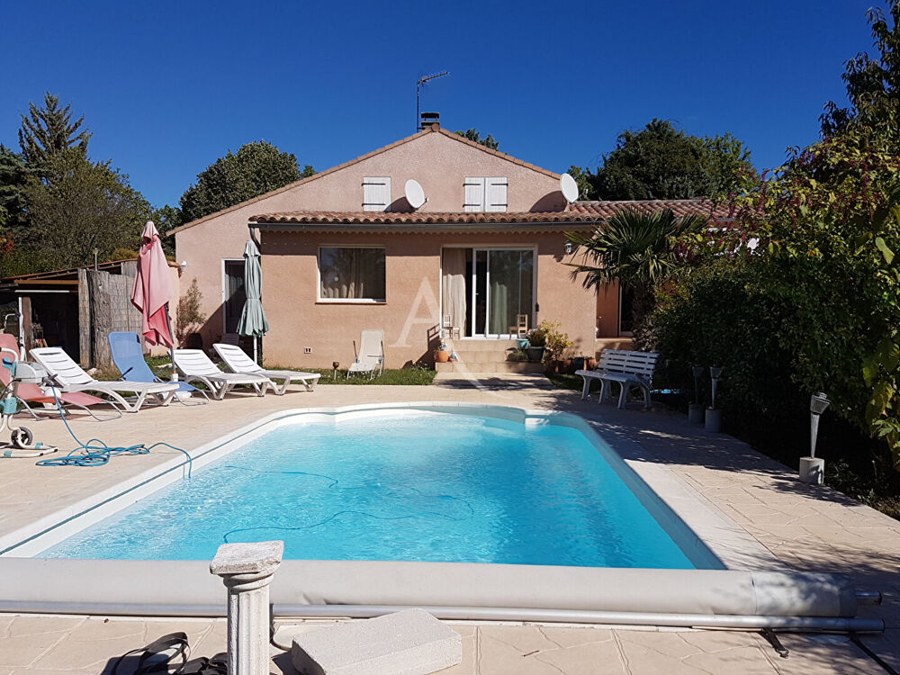 VILLA EN VIAGER A REGUSSE TYPE 6 DE 170 m2 PISCINE GARAGE