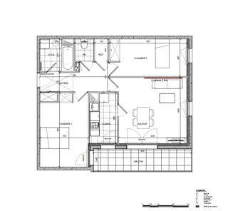  Appartement à vendre 3 pièces 68 m²