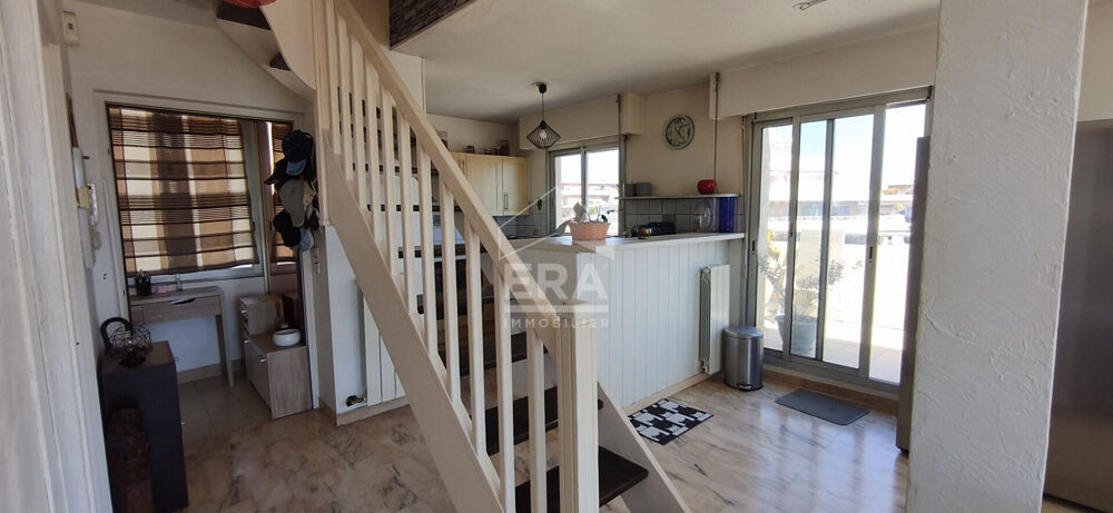 À vendre - Superbe duplex 3 pièces de 74 m² - Dernier étage - Vue mer - Les Vespins / Cros de Cagnes