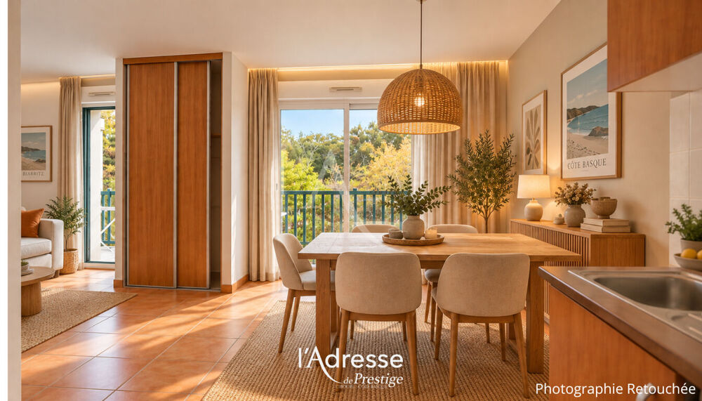 Vente Appartement Appartement  3 pièce(s) 53 m2, terrasse et parking Saint jean de luz
